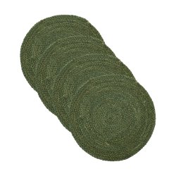 House Doctor Circle Dkkeserviet 4 stk. Grn