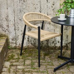 House Doctor Coon Stol Natur/Sort