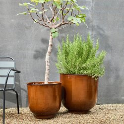 House Doctor Cove Urtepotte 2 stk. Brun