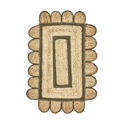 House Doctor Denta Drmtte Grn/Natur