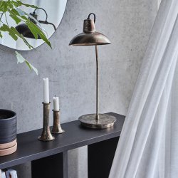 House Doctor Desk Bordlampe - Antik Brun