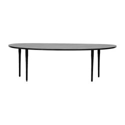 House Doctor Eda Sofabord Sort Marmor