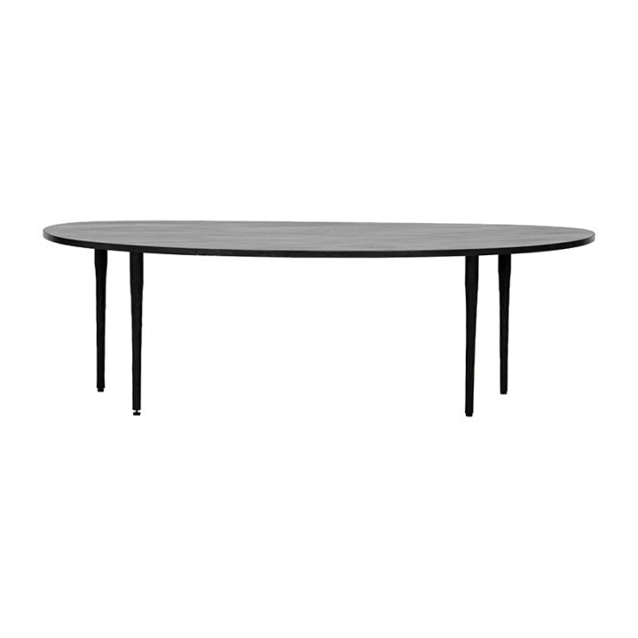 House Doctor Eda Sofabord Sort Marmor