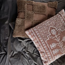 House Doctor Edda Pudebetrk Camel 50x50 cm