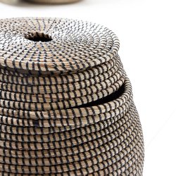 House Doctor Effect Kurve - St af 2 stk. - Sort/Natural