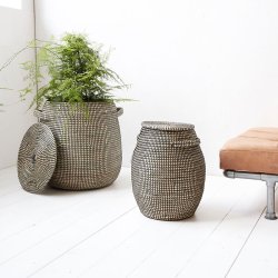 House Doctor Effect Kurve - St af 2 stk. - Sort/Natural