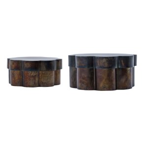 House Doctor Floda Opbevaringskasser med Lg - 2 stk. - Antik Brun