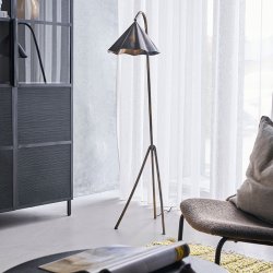 House Doctor Flola Gulvlampe - Antik Brun