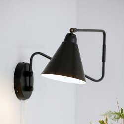 House Doctor Game V�glampe - Sort - Stor