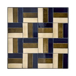 House Doctor Geometric Cafbord Brun/Bl