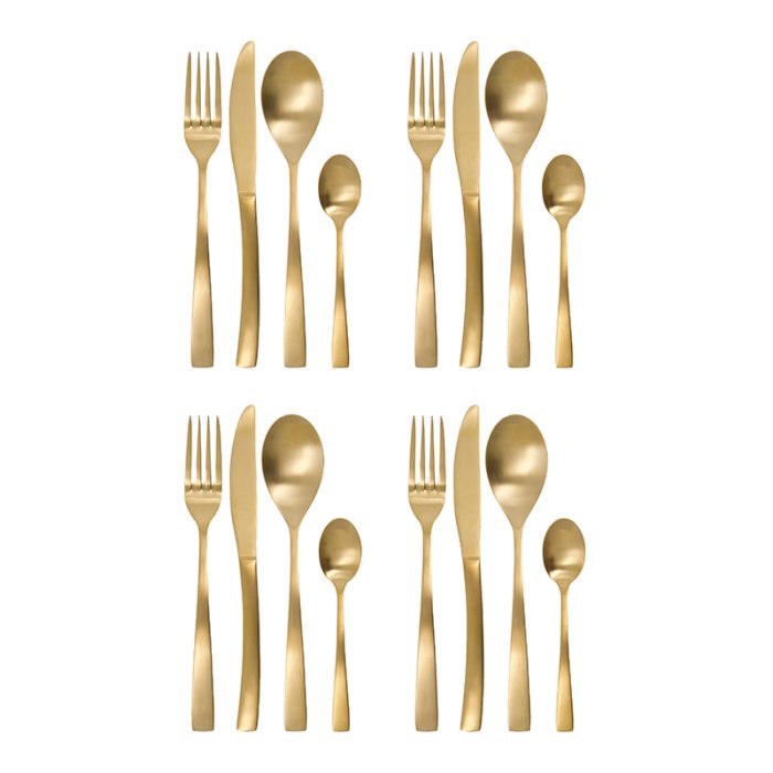 House Doctor Golden Bestiks�t 16 Dele