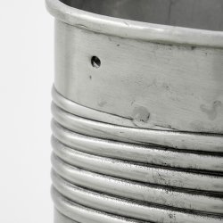 House Doctor Groove Urtepotte 2 stk. Antik S�lvfinish