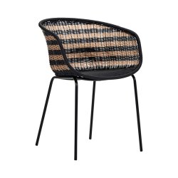 House Doctor Hapur Lnestol Natur/Sort