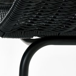 House Doctor Hapur Lnestol Stol Sort