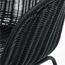 House Doctor Hapur Lnestol Stol Sort