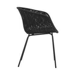 House Doctor Hapur Lnestol Stol Sort