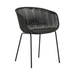 House Doctor Hapur Lnestol Stol Sort