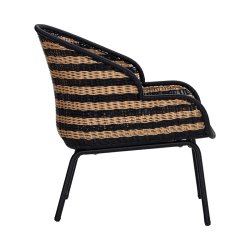 House Doctor Hapur Loungestol Natur/Sort