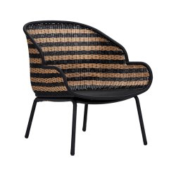 House Doctor Hapur Loungestol Natur/Sort