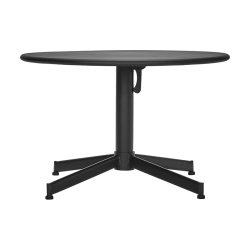 House Doctor Helo Havebord m/ Vippebordplade Rund Sort Lav