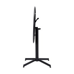 House Doctor Helo Havebord m/ Vippebordplade Rund Sort Hj