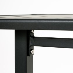 House Doctor Helo Havebord Rund Sort Hj