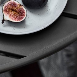 House Doctor Helo Havebord Rund Sort Lav