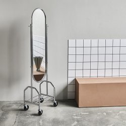 House Doctor Image Gulvspejl S�lvfinish