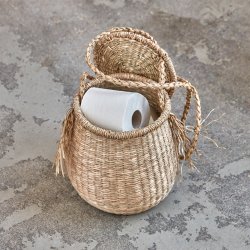 House Doctor Isa Opbevaringskurv Natur