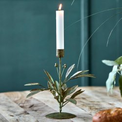 House Doctor Leaves Lysestage Antikgrn