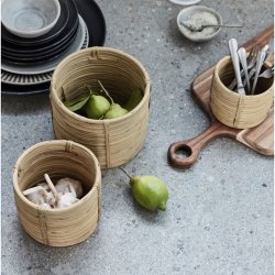 House Doctor Linder Kurve 3 stk. Natur