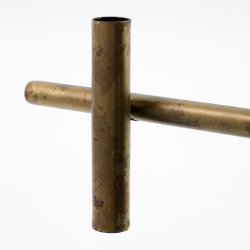 House Doctor Maxi Lysestage 80 cm Antik Messingfinish