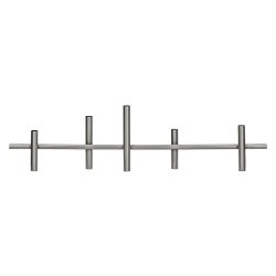 House Doctor Maxi Lysestage 80 cm Antik S�lvfinish