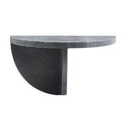 House Doctor Mega Sidebord Sort Marmor