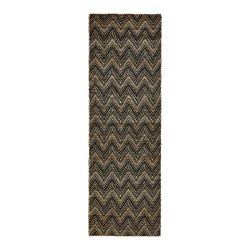 House Doctor Monta Lber 260x83 cm Natur/Sort