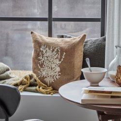 House Doctor Muli Pudebetrk Brun 50x50 cm