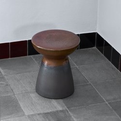 House Doctor Pablo Sidebord Kobberfinish/M�rkegr�