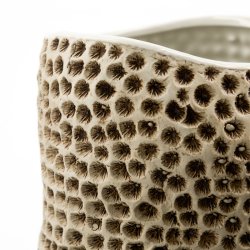 House Doctor Pan Vase Beige