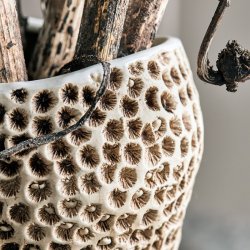 House Doctor Pan Vase Beige