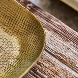 House Doctor Plato Bakker 3 stk. Gylden Finish