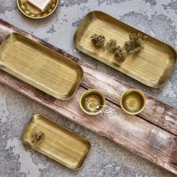 House Doctor Plato Bakker 3 stk. Gylden Finish