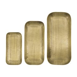 House Doctor Plato Bakker 3 stk. Gylden Finish