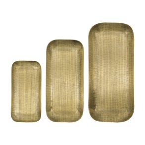 House Doctor Plato Bakker 3 stk. Gylden Finish