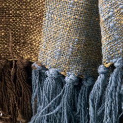 House Doctor Ponra Plaid Brun/Lysebl�