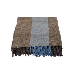 House Doctor Ponra Plaid Brun/Lysebl�