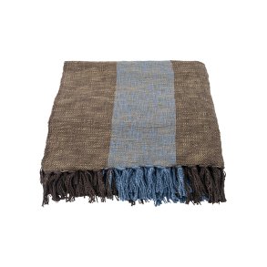 House Doctor Ponra Plaid Brun/Lysebl�