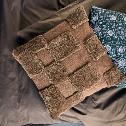 House Doctor Potus Pudebetrk 50x50 cm Brun