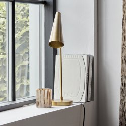 House Doctor Precise Bordlampe Messingfinish