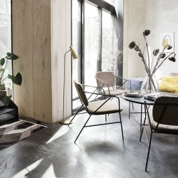 House Doctor Precise Gulvlampe Messingfinish