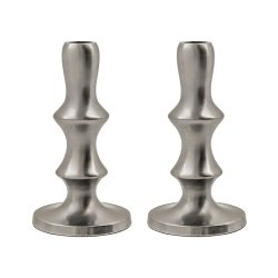House Doctor Reese Lysestage 2 stk. S�lvfinish
